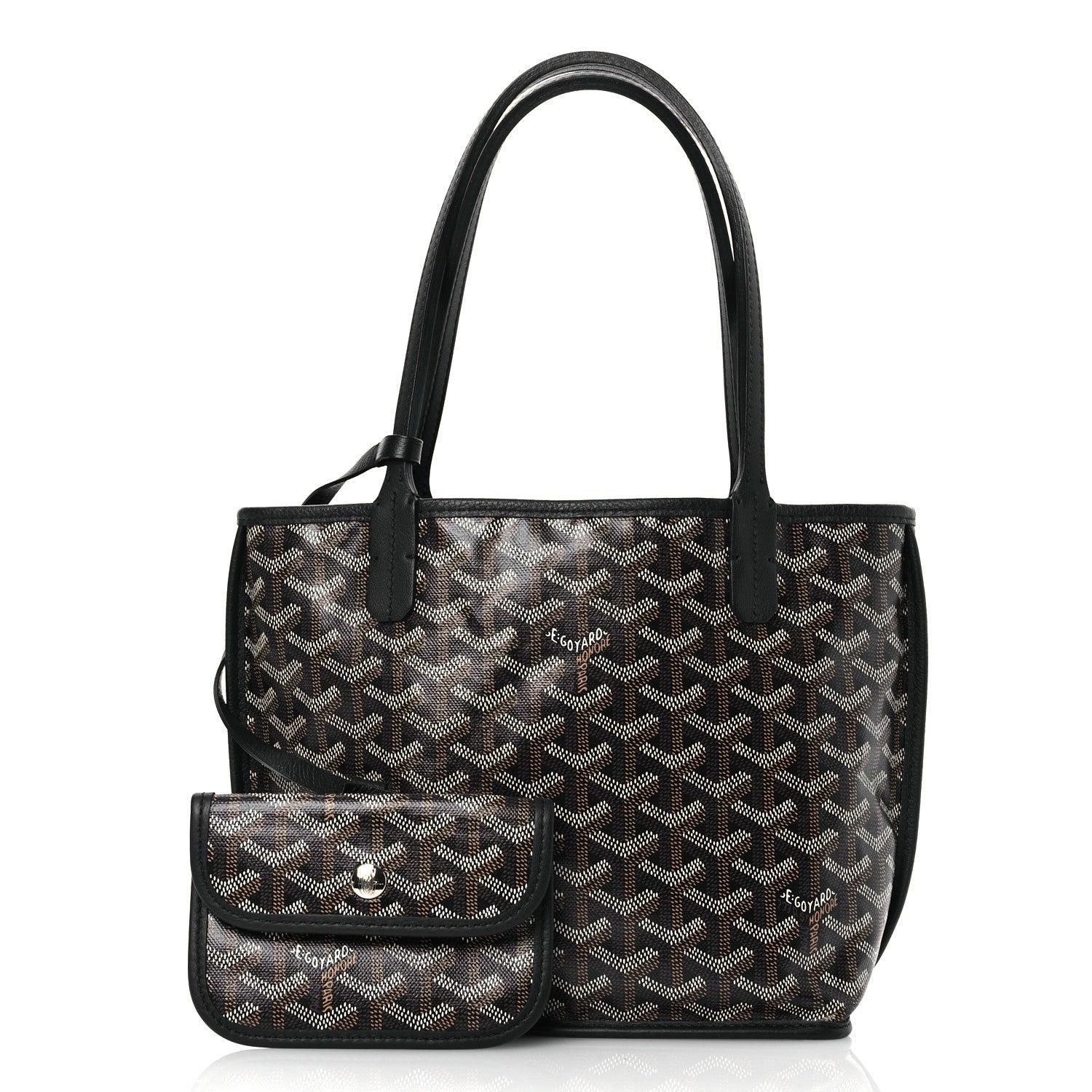 Goyard Goyardine Reversible Mini Anjou Black 4 of 16