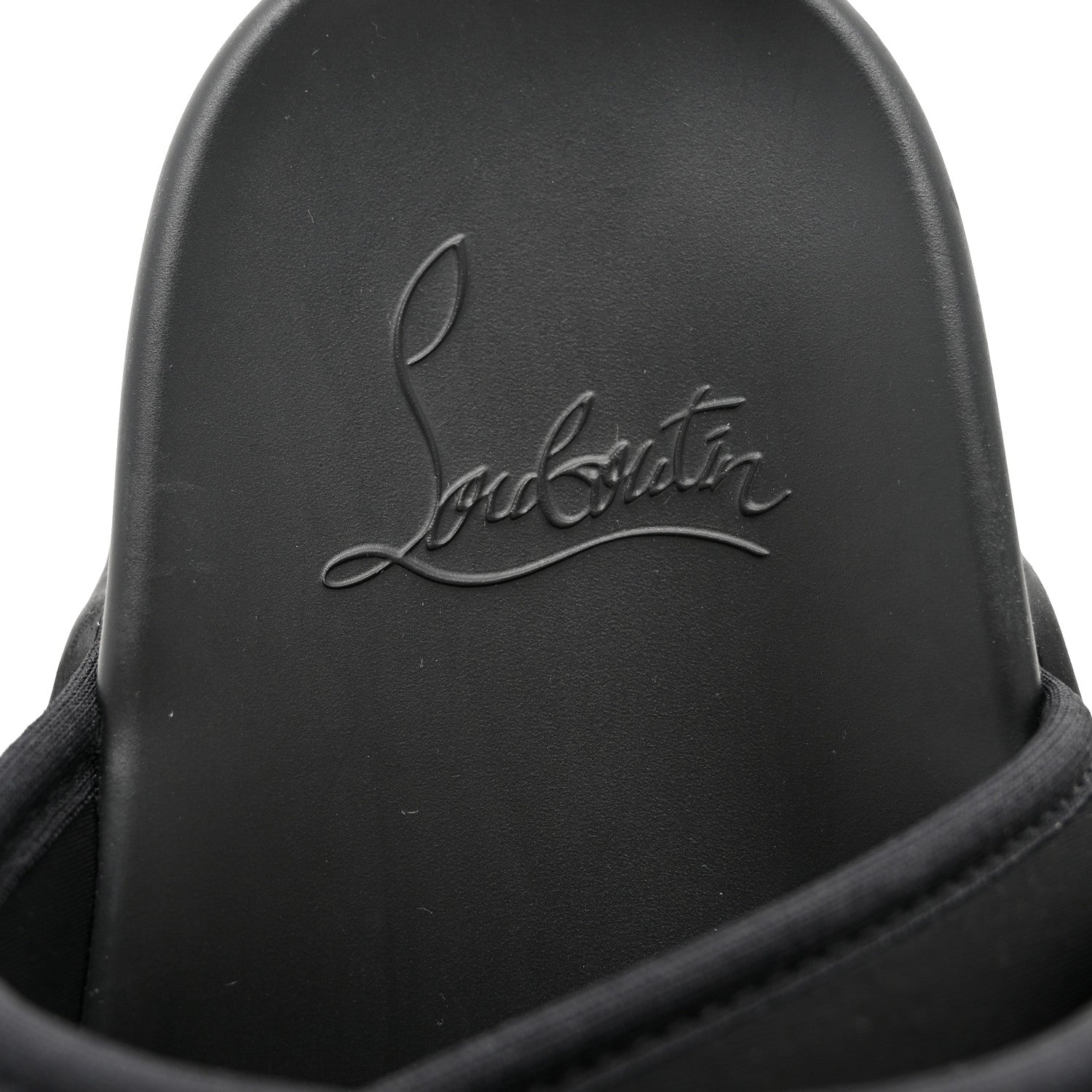 Christian Louboutin Daddy Pool Spike Sandals 38 Black 7 of 11