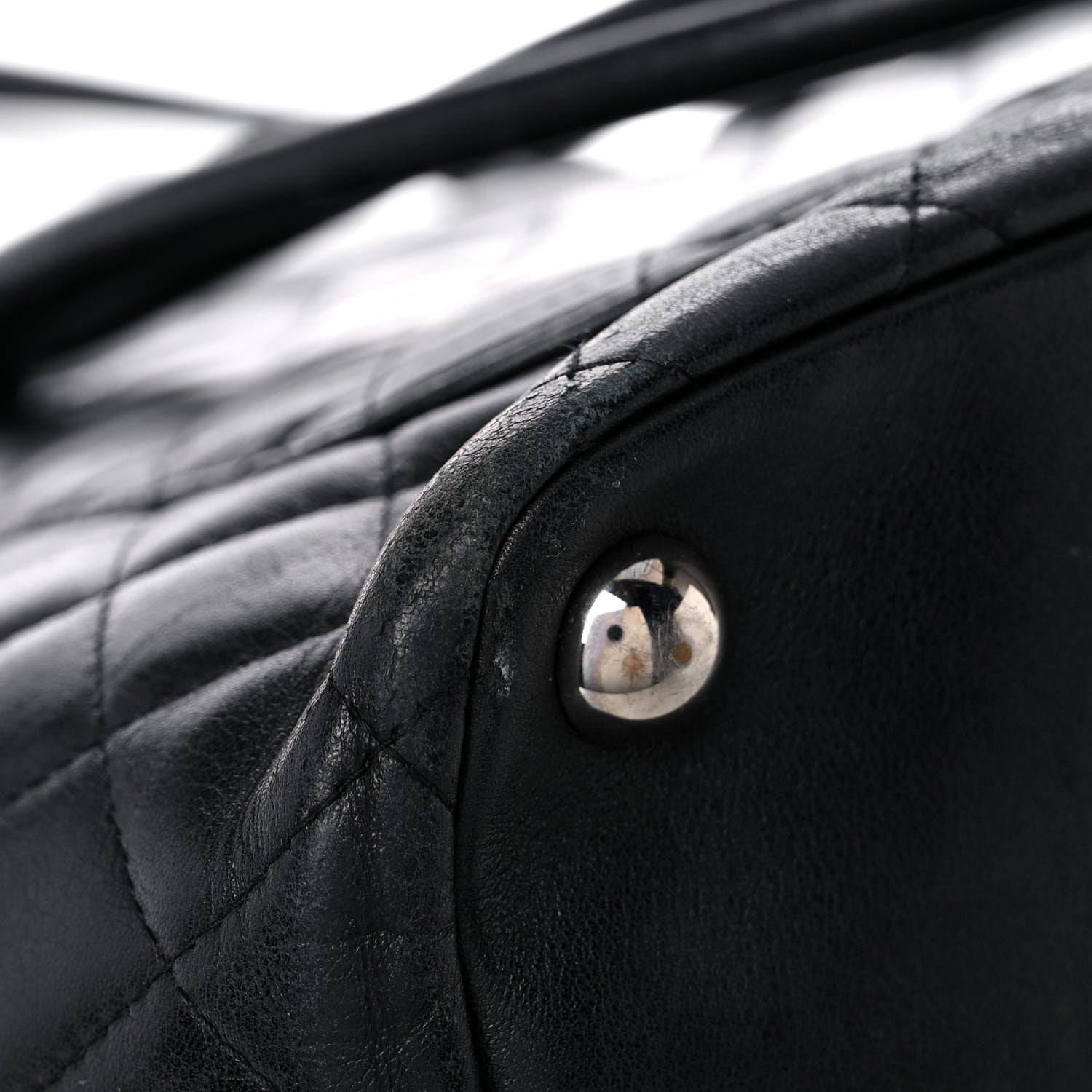 Chanel Calfskin Quilted Large Cambon Tote Black 10 of 28