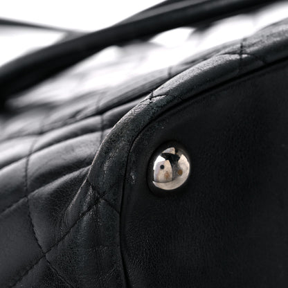 Chanel Calfskin Quilted Large Cambon Tote Black 10 of 28