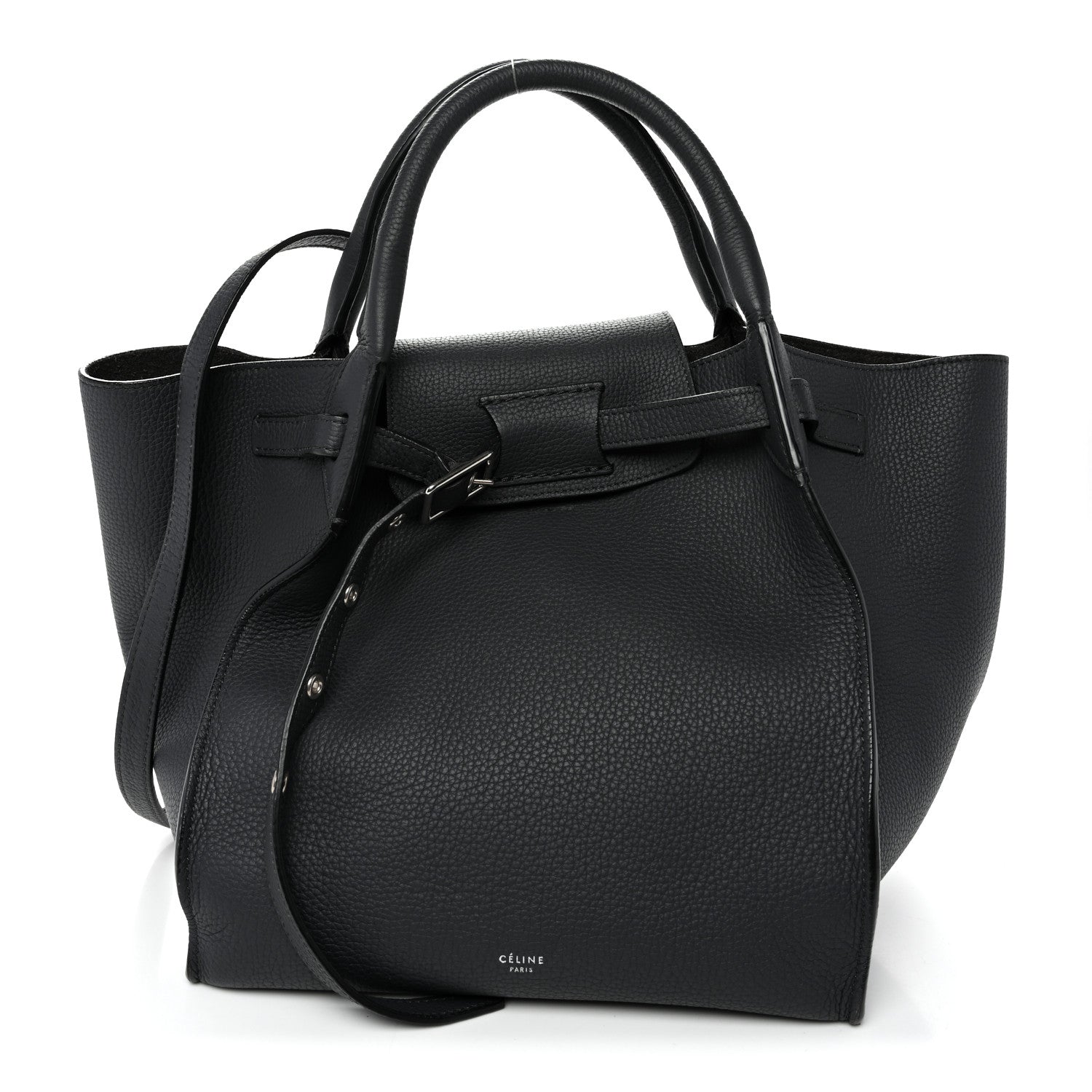 Celine Supple Grained Calfskin Small Big Bag Anthractie 1 of 10