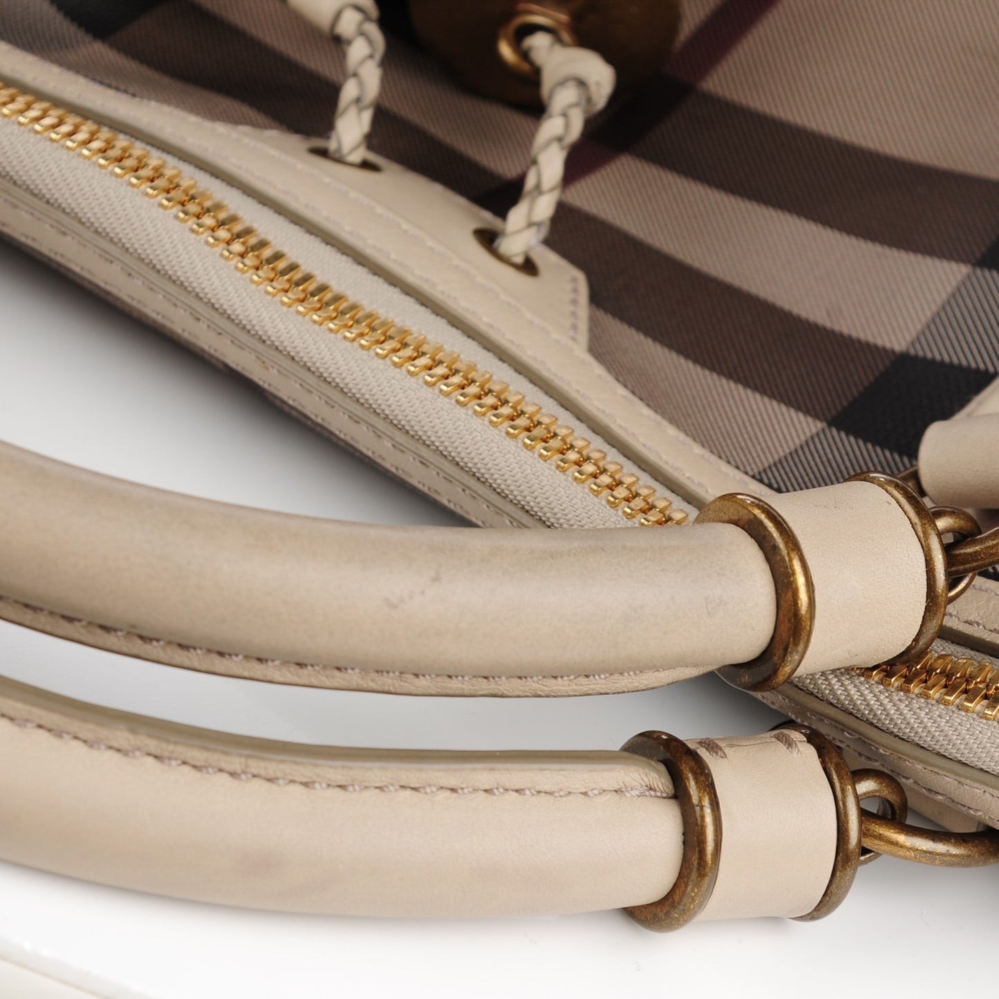 Smoked Check Medium Ellers Tote Trench