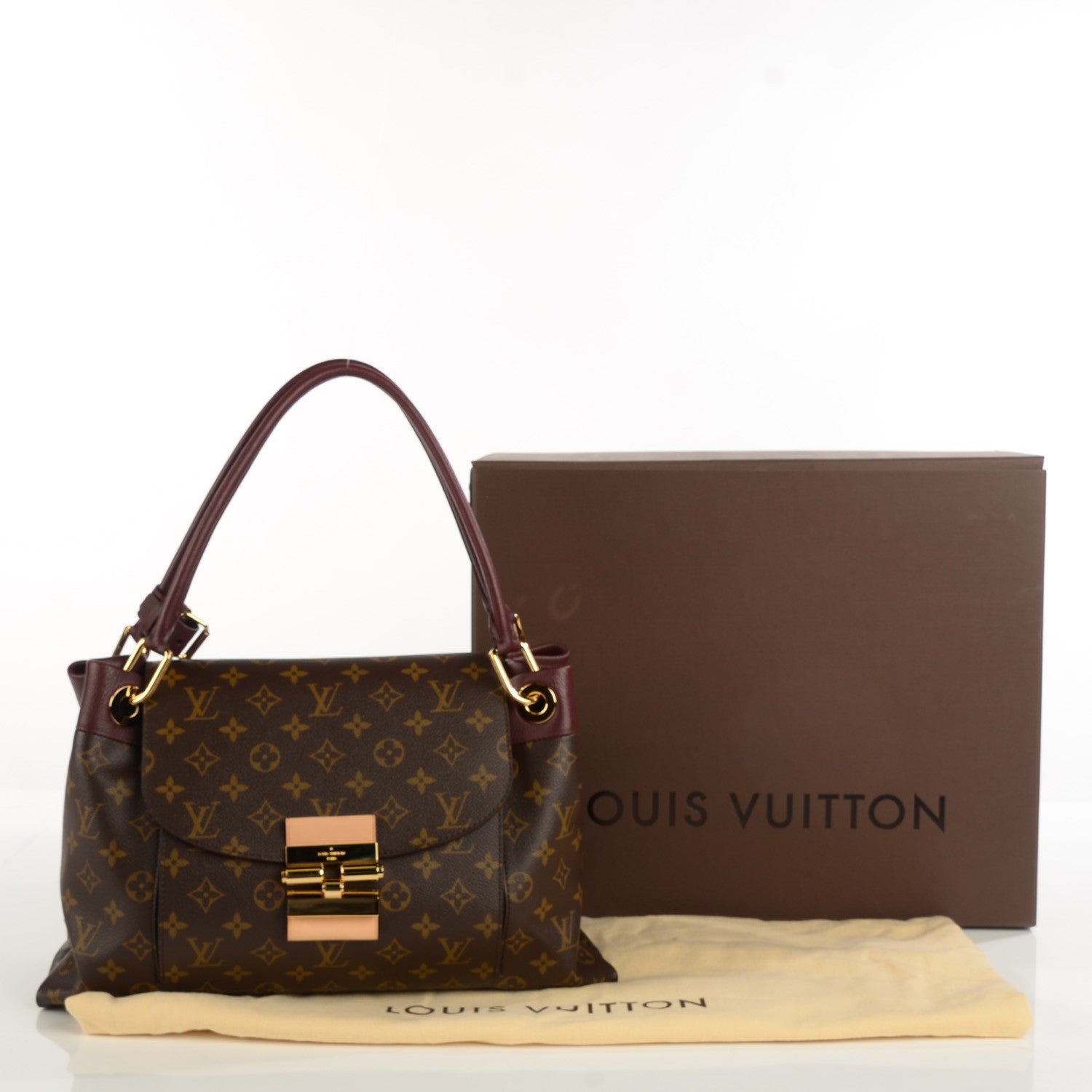 Louis Vuitton Monogram Olympe Bordeaux 5 of 8