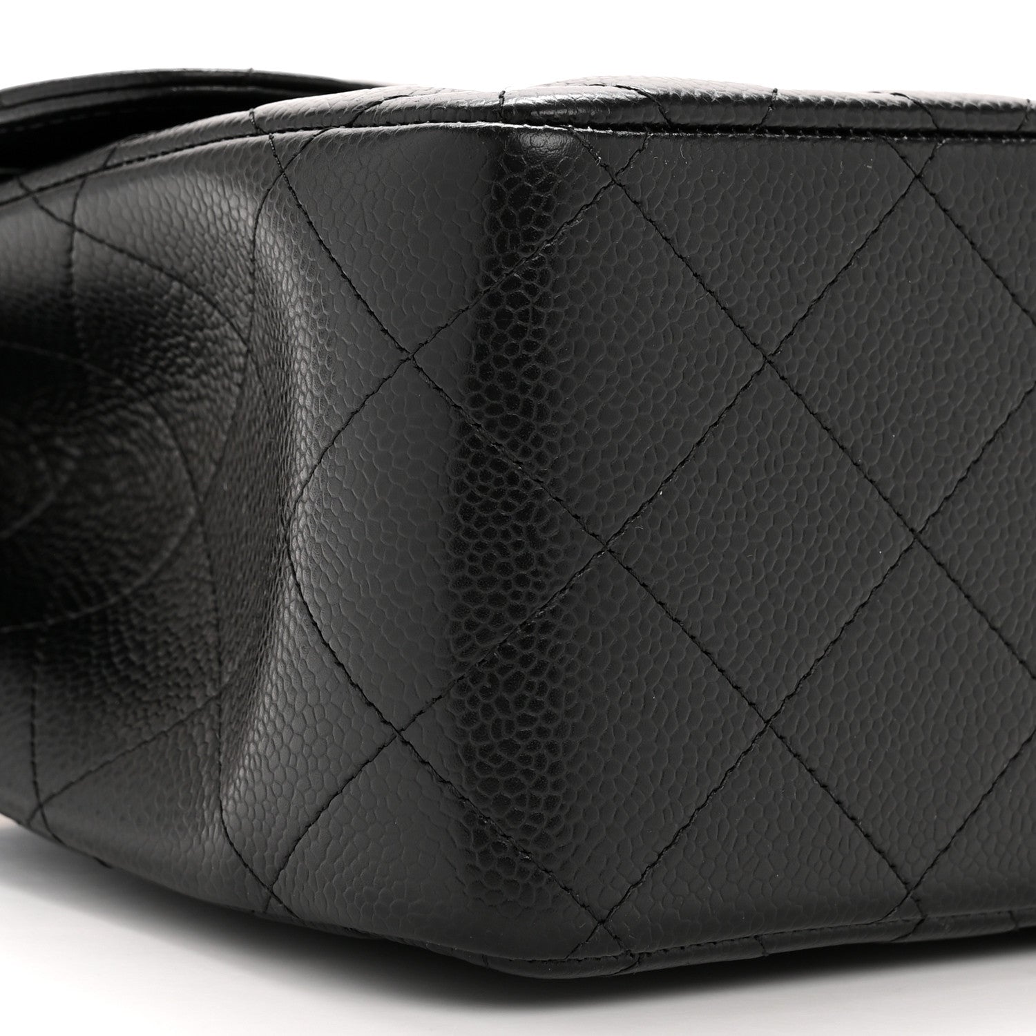 Chanel Caviar Quilted Jumbo Double Flap Black 9 of 14