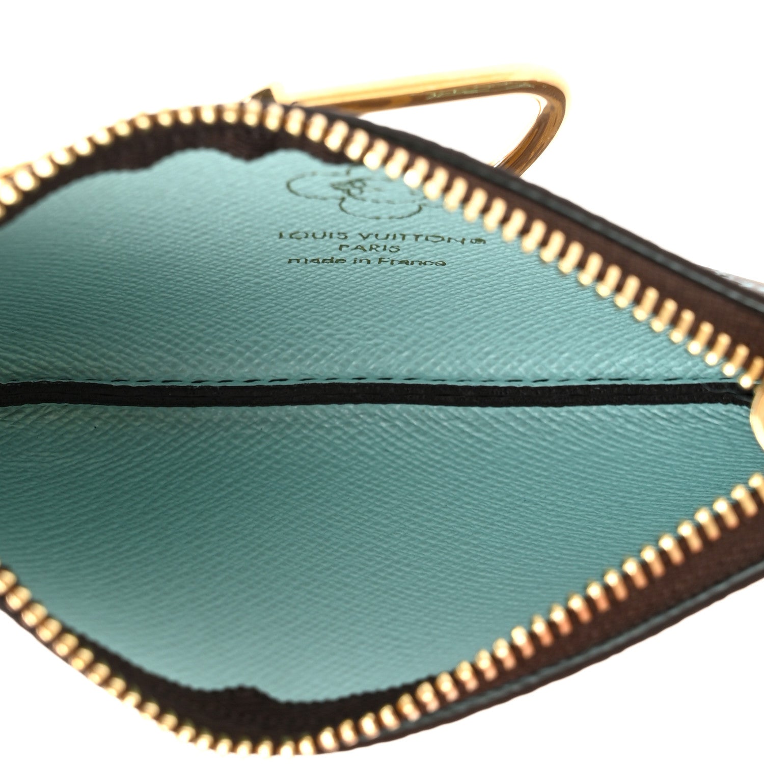 Louis Vuitton Monogram 2025 Christmas Animation Key Pouch Azur Frost 5 of 8