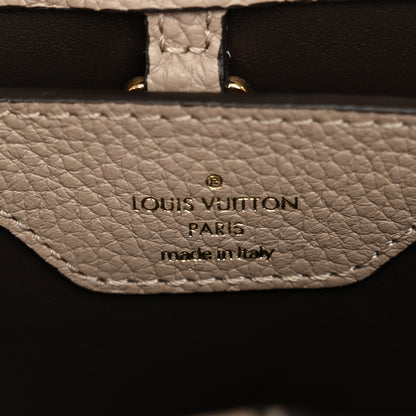 Louis Vuitton Taurillon Capucines BB Galet 6 of 9