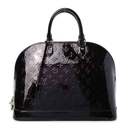 Louis Vuitton Vernis Alma GM Amarante 1 of 6