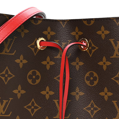 Louis Vuitton Monogram Neonoe MM Coquelicot 7 of 10