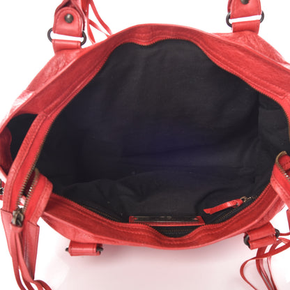 Balenciaga Agneau Classic Hardware City Rouge Coquelicot 5 of 16