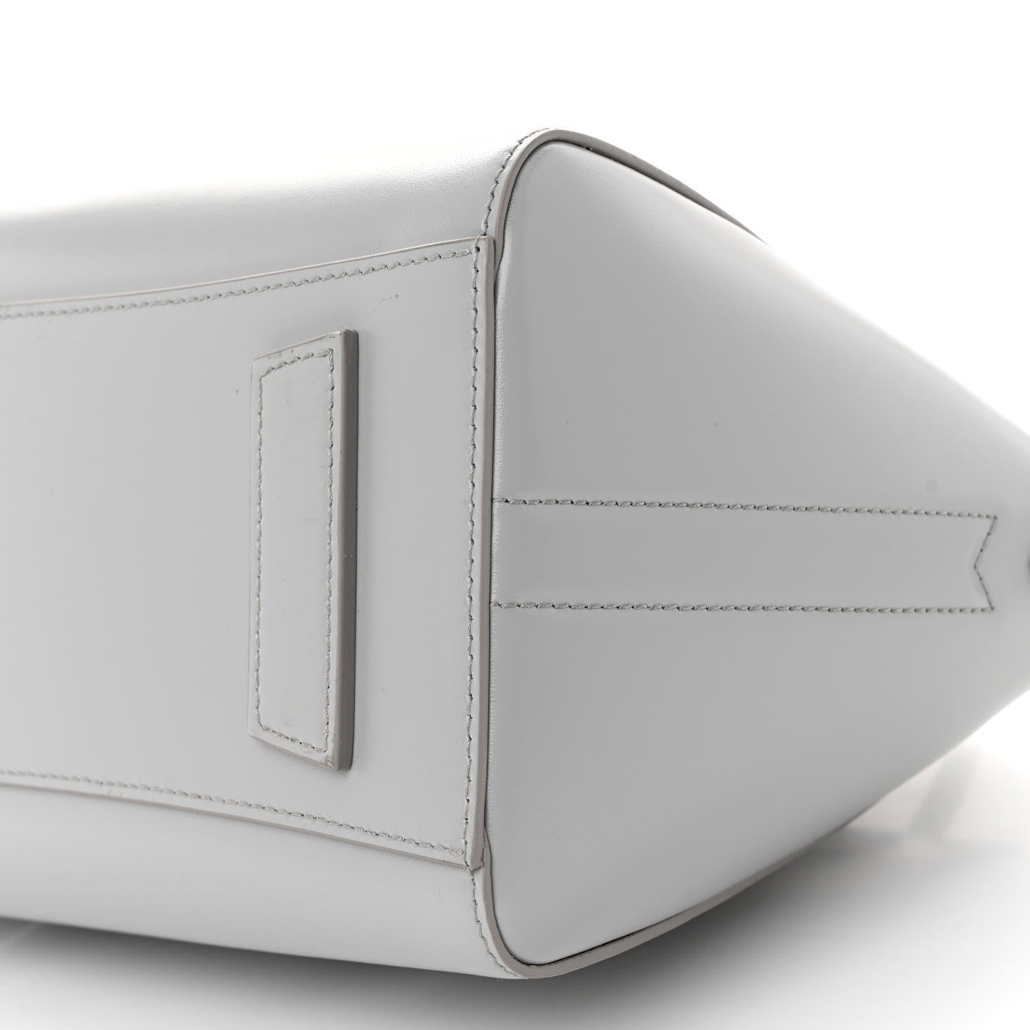 Givenchy Box Calfskin Small Lock Antigona Shoulder Bag Cloud Grey 9 of 9