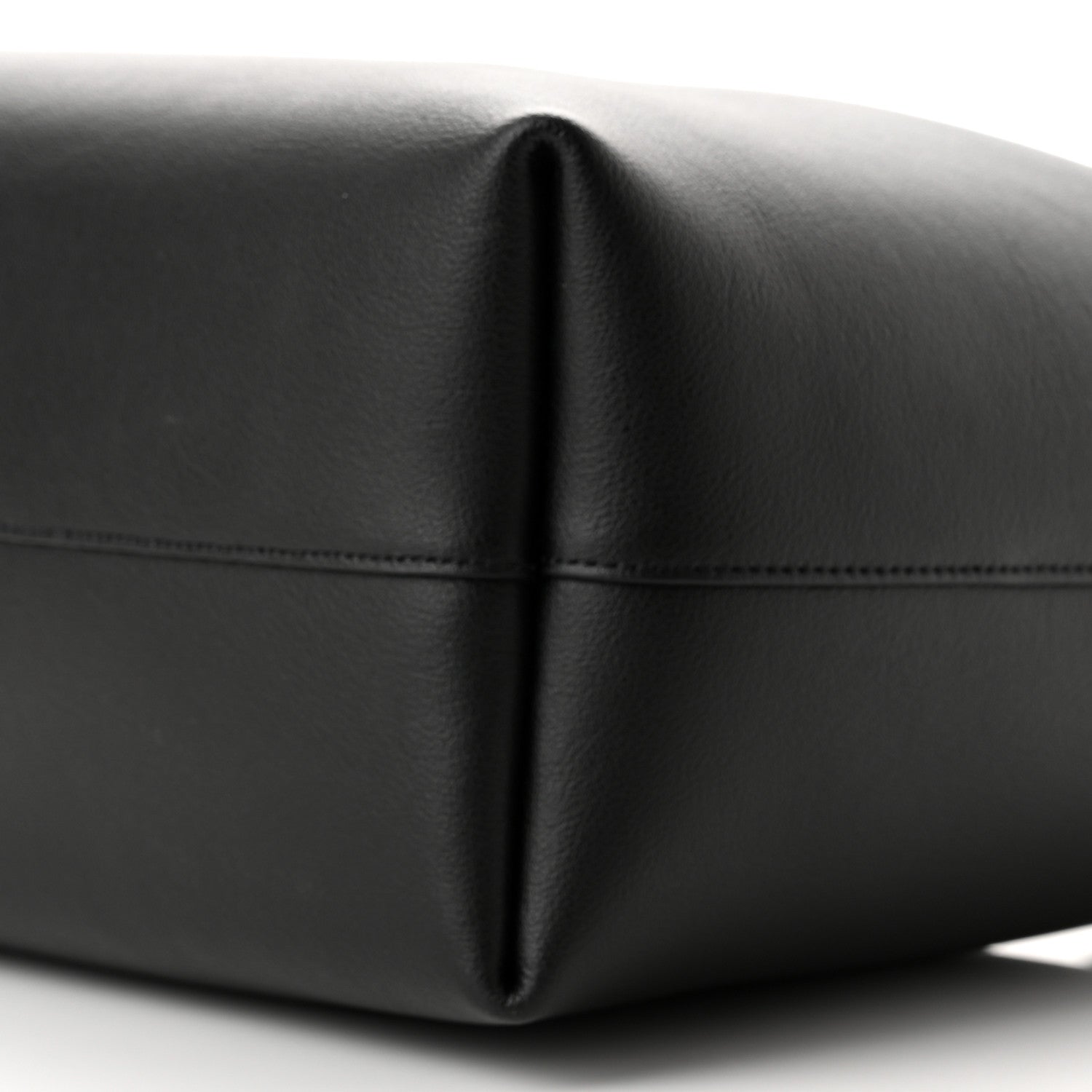 Saint Laurent Calfskin Large Shopping Tote Black 11 of 11