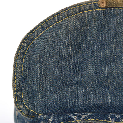Louis Vuitton Monogram Denim Mini Pleaty Blue 10 of 13