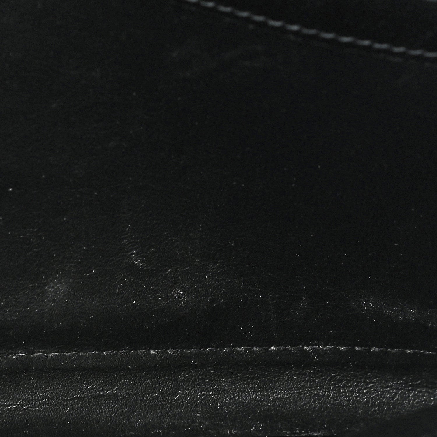 Saint Laurent Grain De Poudre Matelasse Chevron Monogram Chain Wallet Black 13 of 17