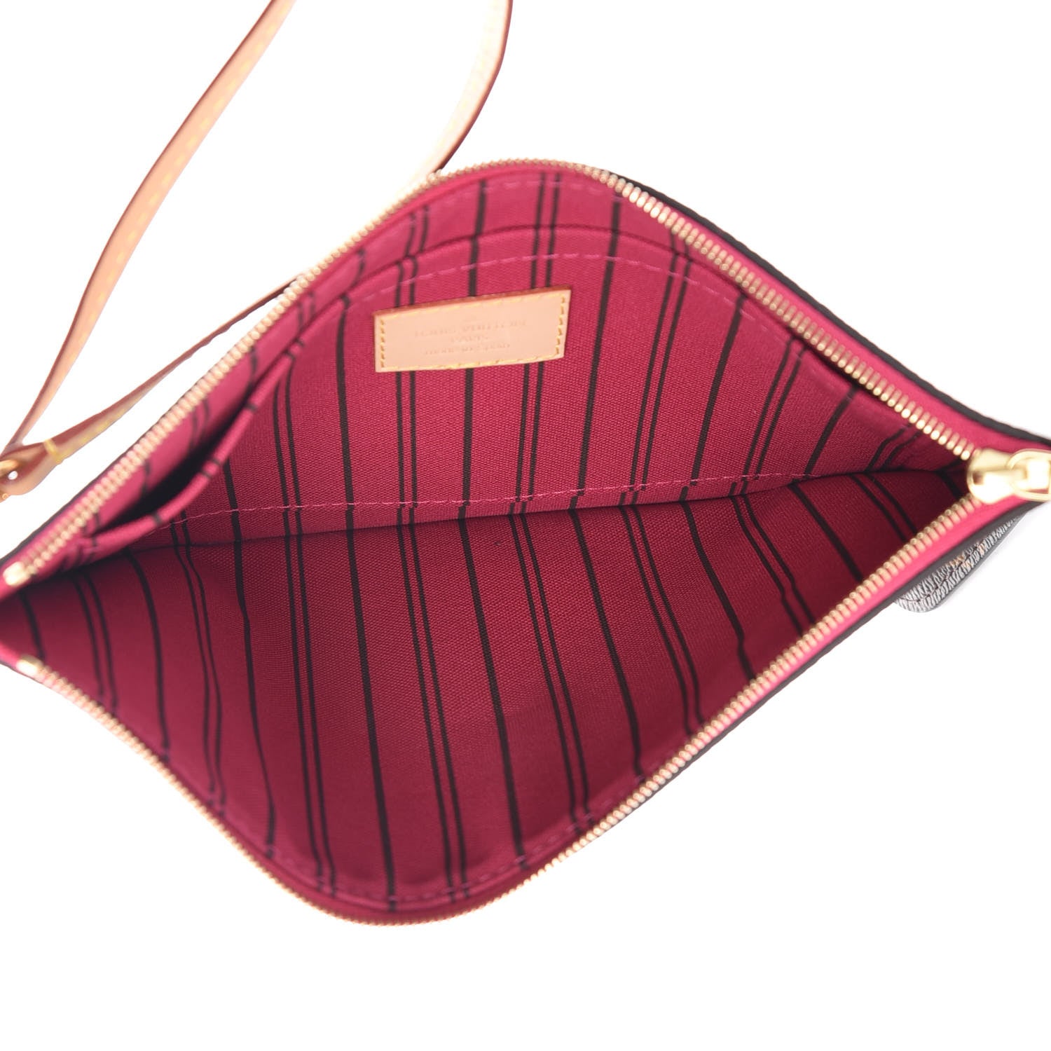 Louis Vuitton Monogram Neverfull MM GM Pochette Pivoine 9 of 14