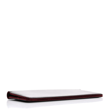 Saint Laurent Smooth Calfskin Long Marquage Document Case Bordeaux 4 of 8