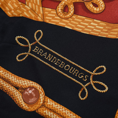 Hermes Silk Brandebourgs Scarf 90 4 of 8