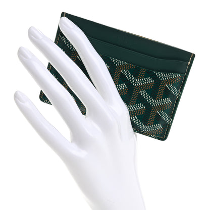 Goyard Goyardine Saint Sulpice Card Holder Green 2 of 10