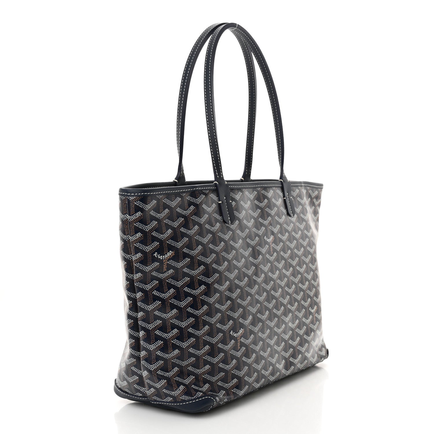 Goyard Goyardine Artois PM Navy 3 of 10