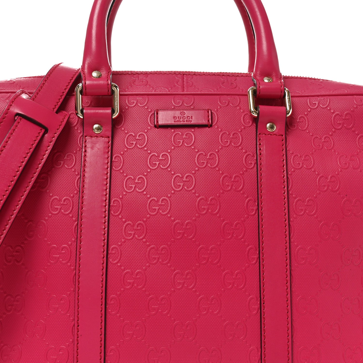 Gucci HIlary Lux GG Monogram Embossed Briefcase  Blossom 8 of 10