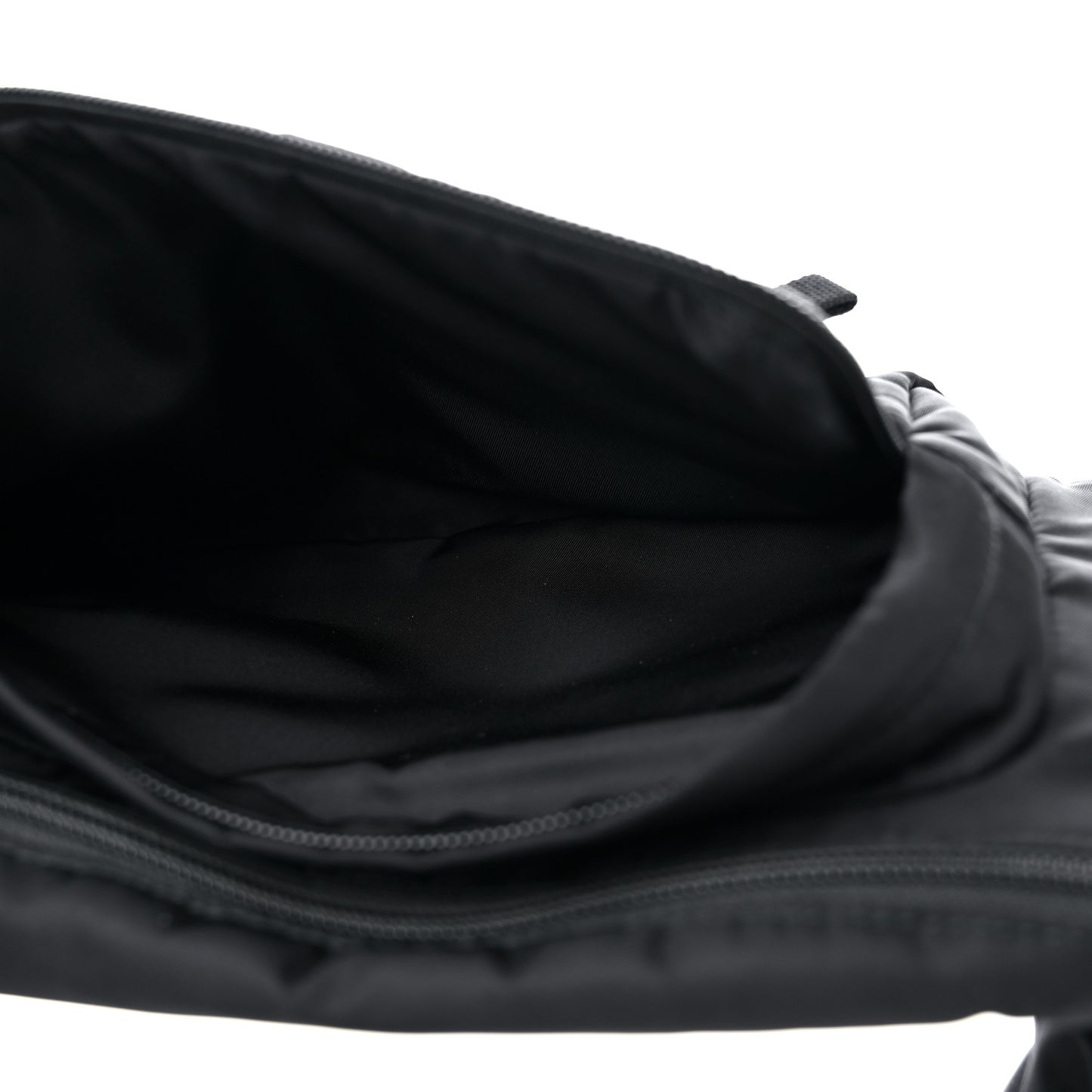 Tessuto Nylon Montagna Belt Bag Black