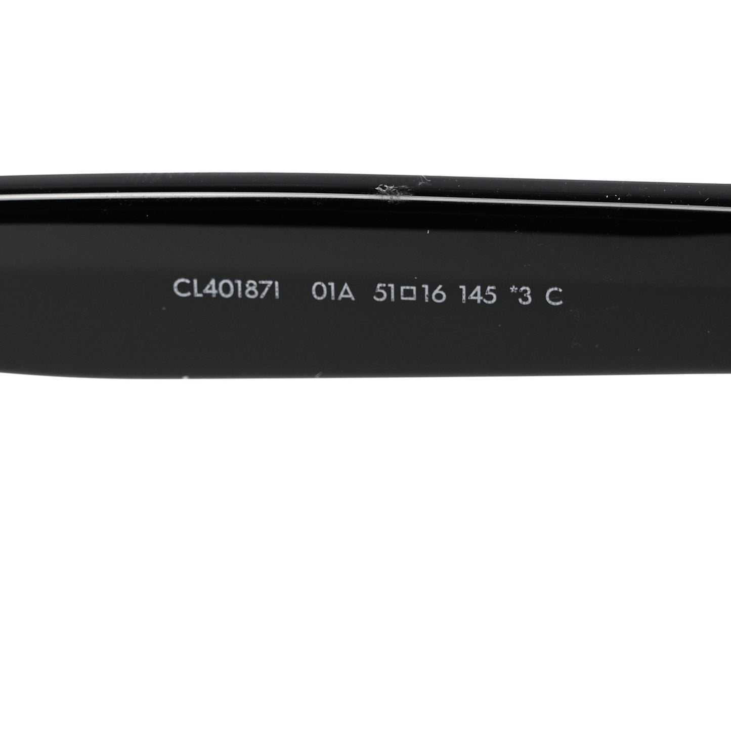 Acetate Cat Eye Sunglasses CL40187I Black
