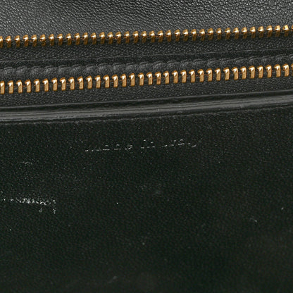 Celine Goatskin Medium Classic Box Flap Bag Black 7 of 10