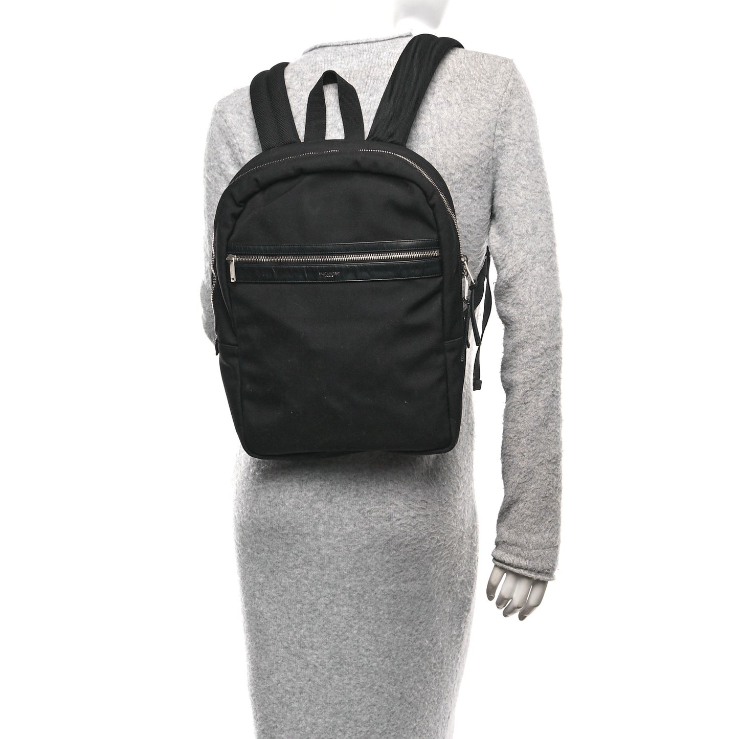 Canvas City Laptop Backpack Black