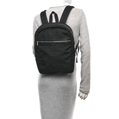 Saint Laurent Canvas City Laptop Backpack Black 2 of 9
