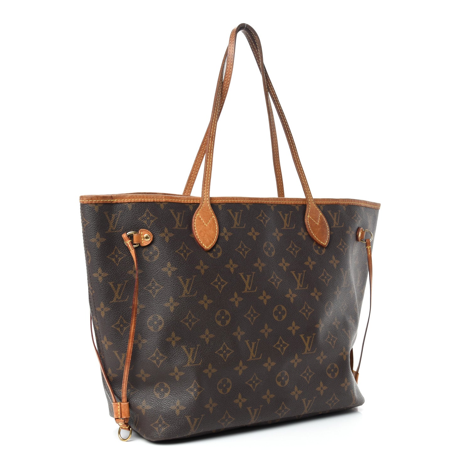 Louis Vuitton Monogram Neverfull MM 3 of 9