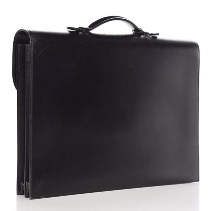 Hermes Box Sac a Depeche 41 Briefcase Black 4 of 12