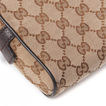Gucci Monogram Belt Bag Dark Brown 6 of 9
