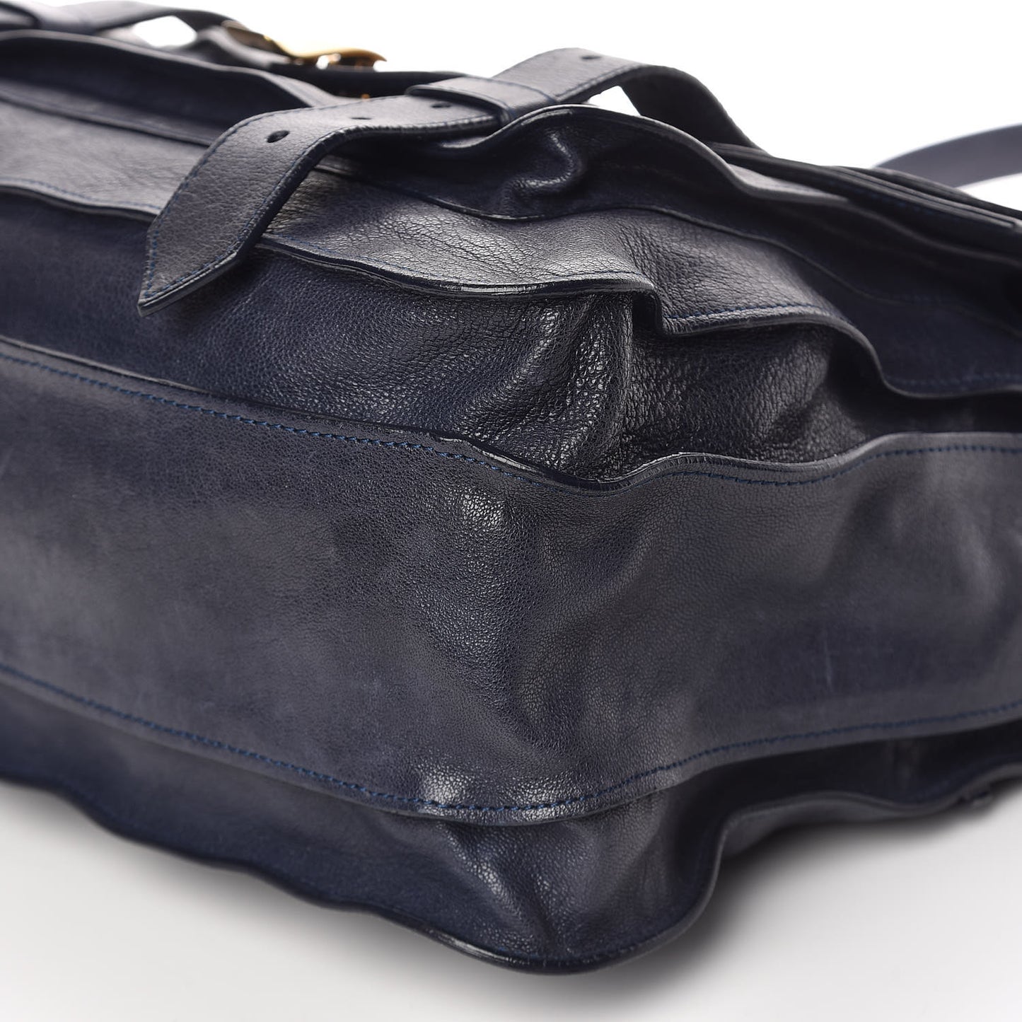 Lambskin Large PS1 Satchel Midnight