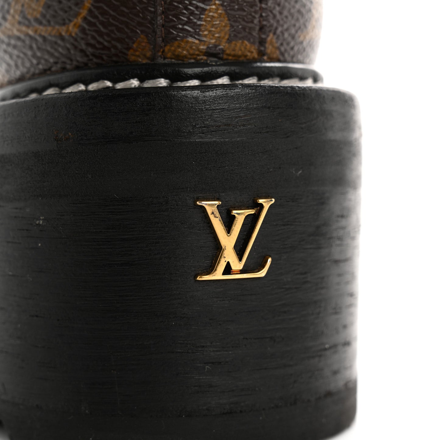 Patent Monogram LV Beaubourg Ankle Boots 39 Black