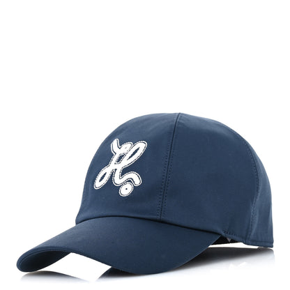 Hermes Cotton Twill Serena Nautic Cap 59 Blueberry 1 of 9