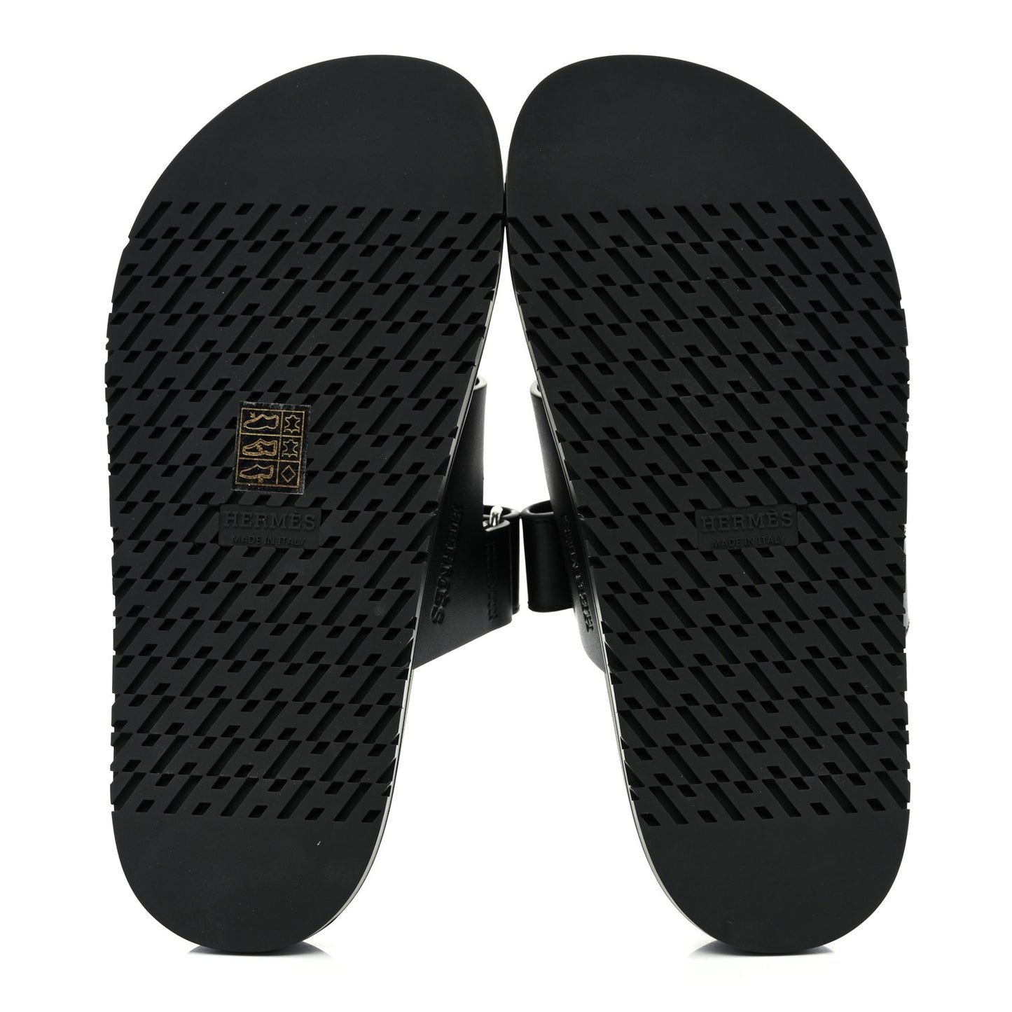 Calfskin Womens Chypre Sandals 36.5 Black