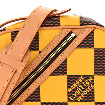 Louis Vuitton Damier Pop Chess Messenger Jaune Mat 7 of 15