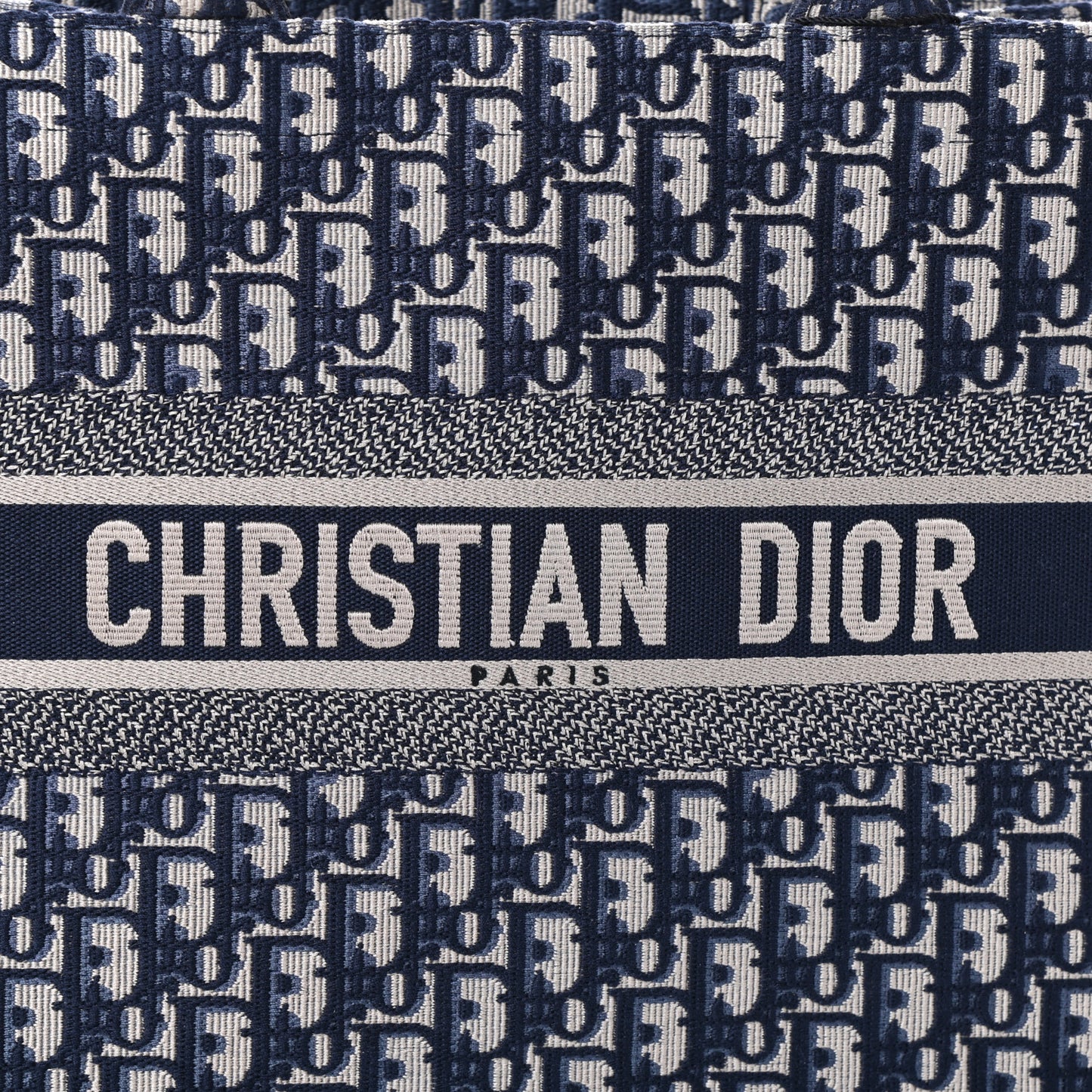 Oblique Medium Book Tote Blue Multicolor