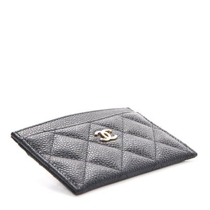 Chanel Caviar Quilted Card Holder Black 4 of 9
