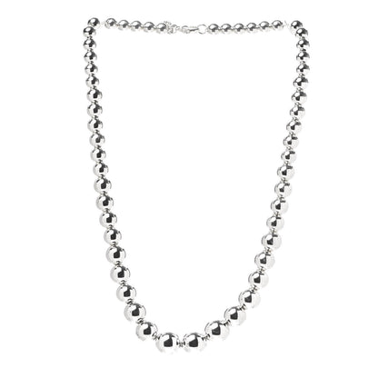 Tiffany Sterling Silver HardWear Graduated Ball Necklace 3 of 6