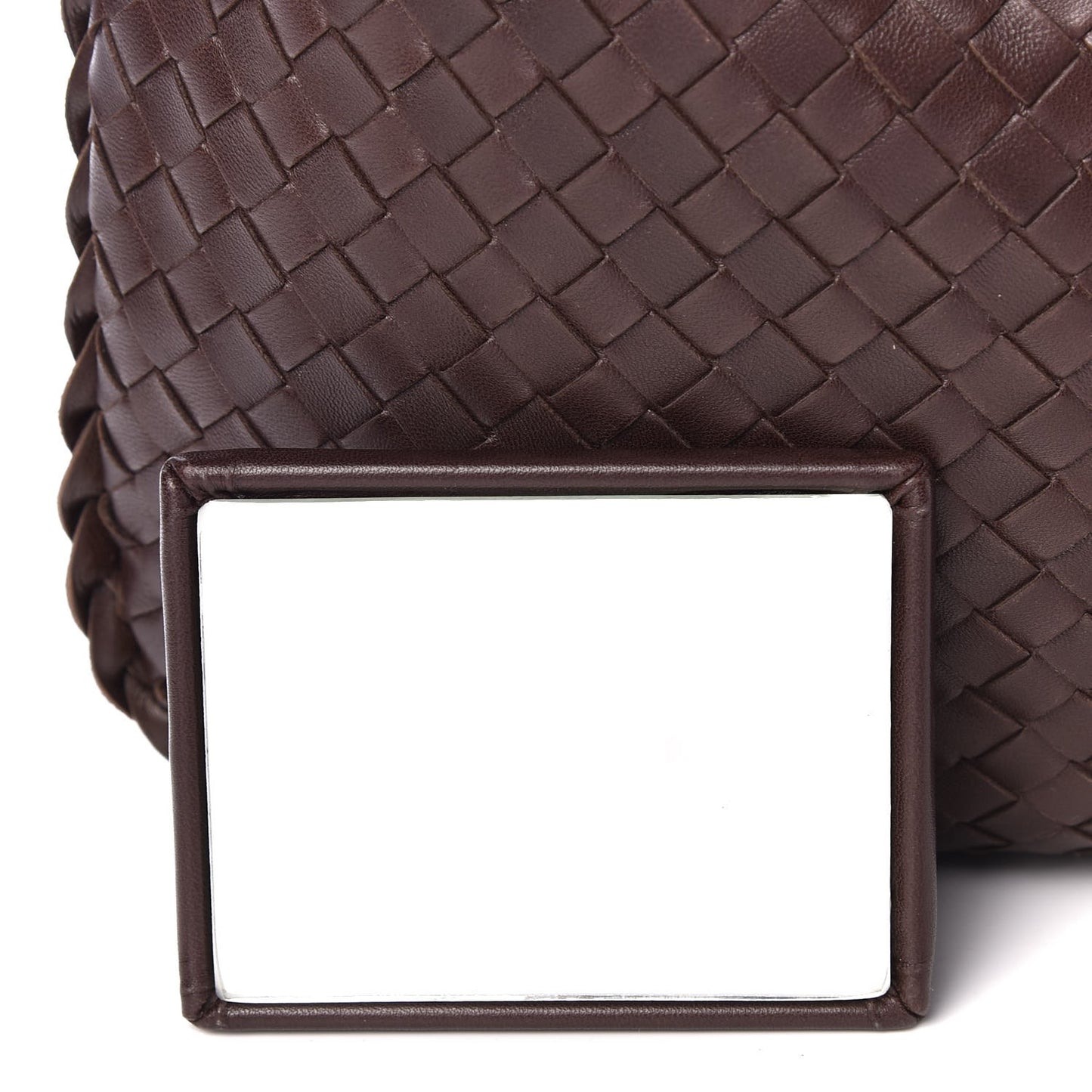 Nappa Intrecciato Medium Veneta Hobo Ebano