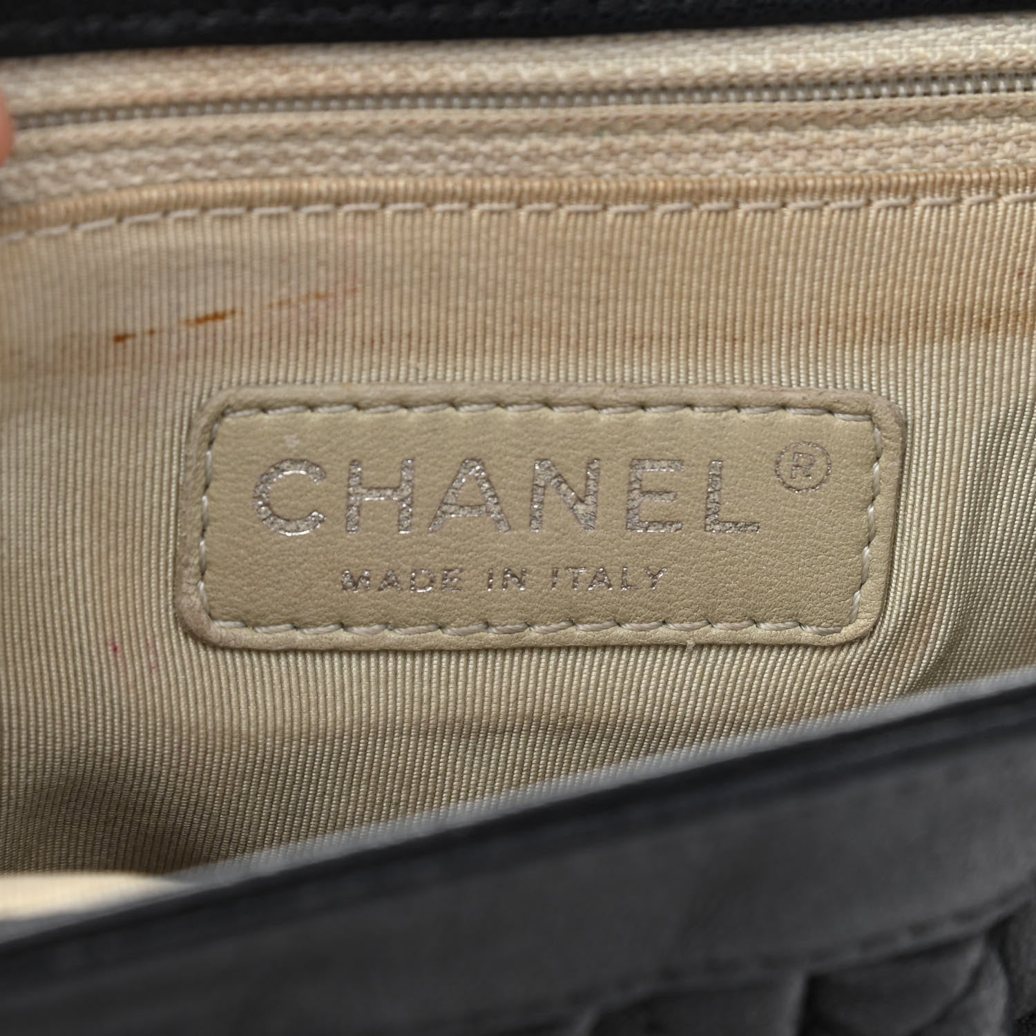 Chanel Washed Lambskin Quilted Mini Chain Around Flap Black 6 of 10