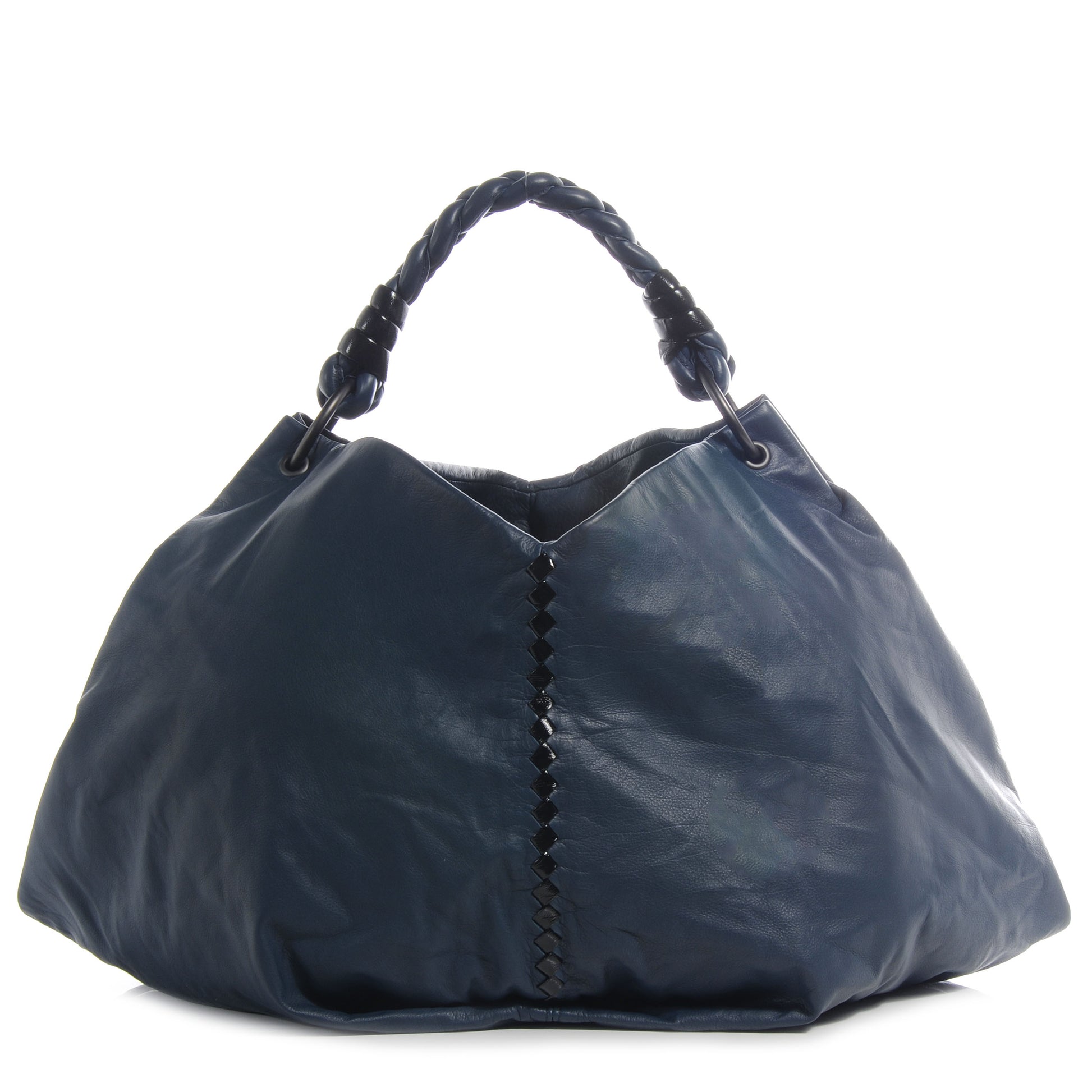 Bottega Veneta Lambskin Aquilone Large Hobo China 1 of 8