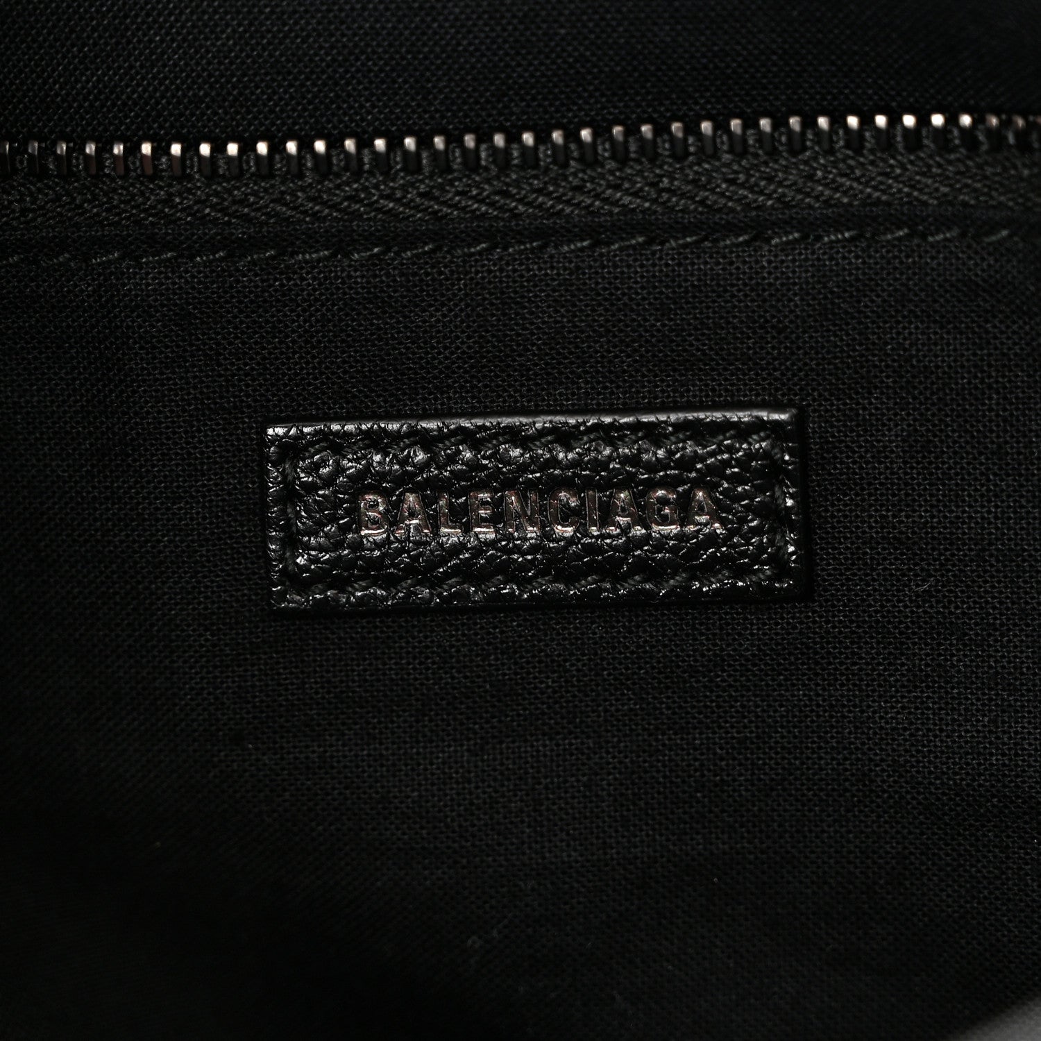 Balenciaga Chevre Black Metallic Edge Hardware S City Black 6 of 10