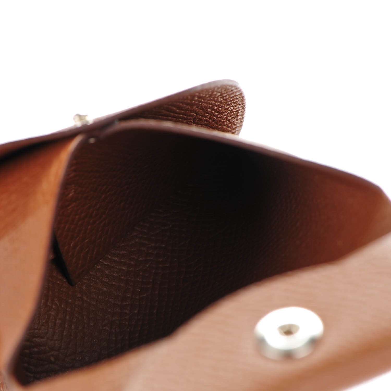 Hermes Epsom Bastia Coin Purse Miel 5 of 7