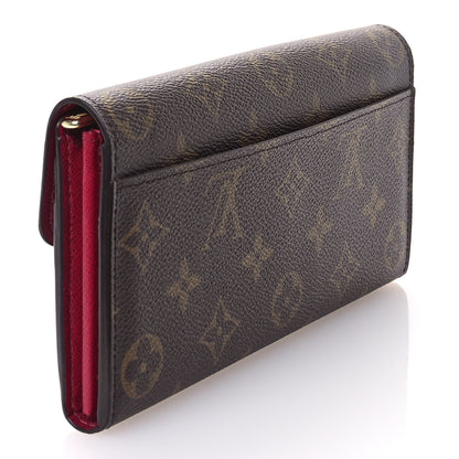Louis Vuitton Monogram Sarah Wallet NM Fuchsia 3 of 6