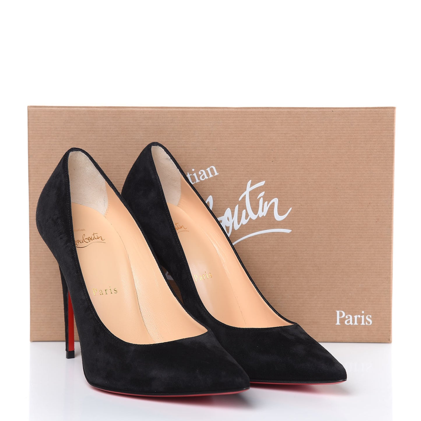 Veau Velours Alminette 100 Pumps 38 Black