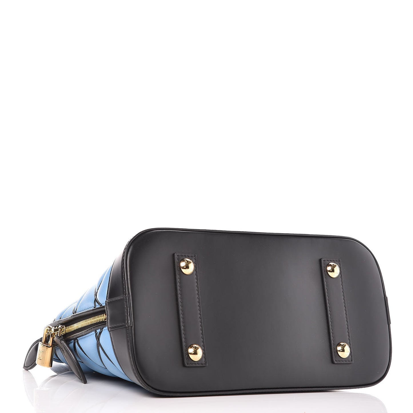 Lambskin Malletage Alma PM Bleuet