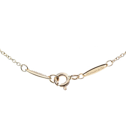Tiffany 18K Yellow Gold Diamond .25ct Elsa Peretti Diamonds by the Yard Pendant Necklace 7 of 9