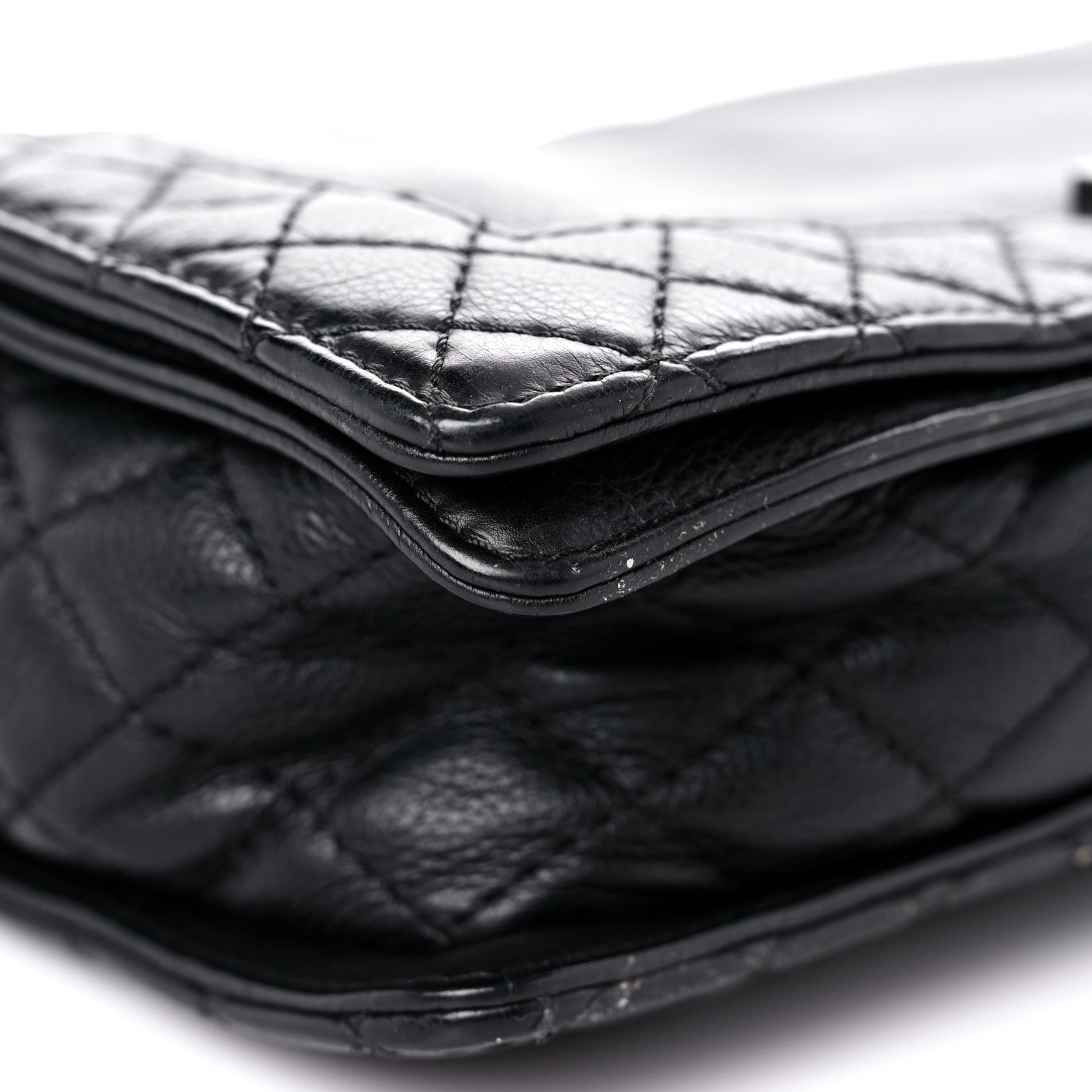 Chanel Calfskin New Medium Boy Reverso Flap Black 7 of 15