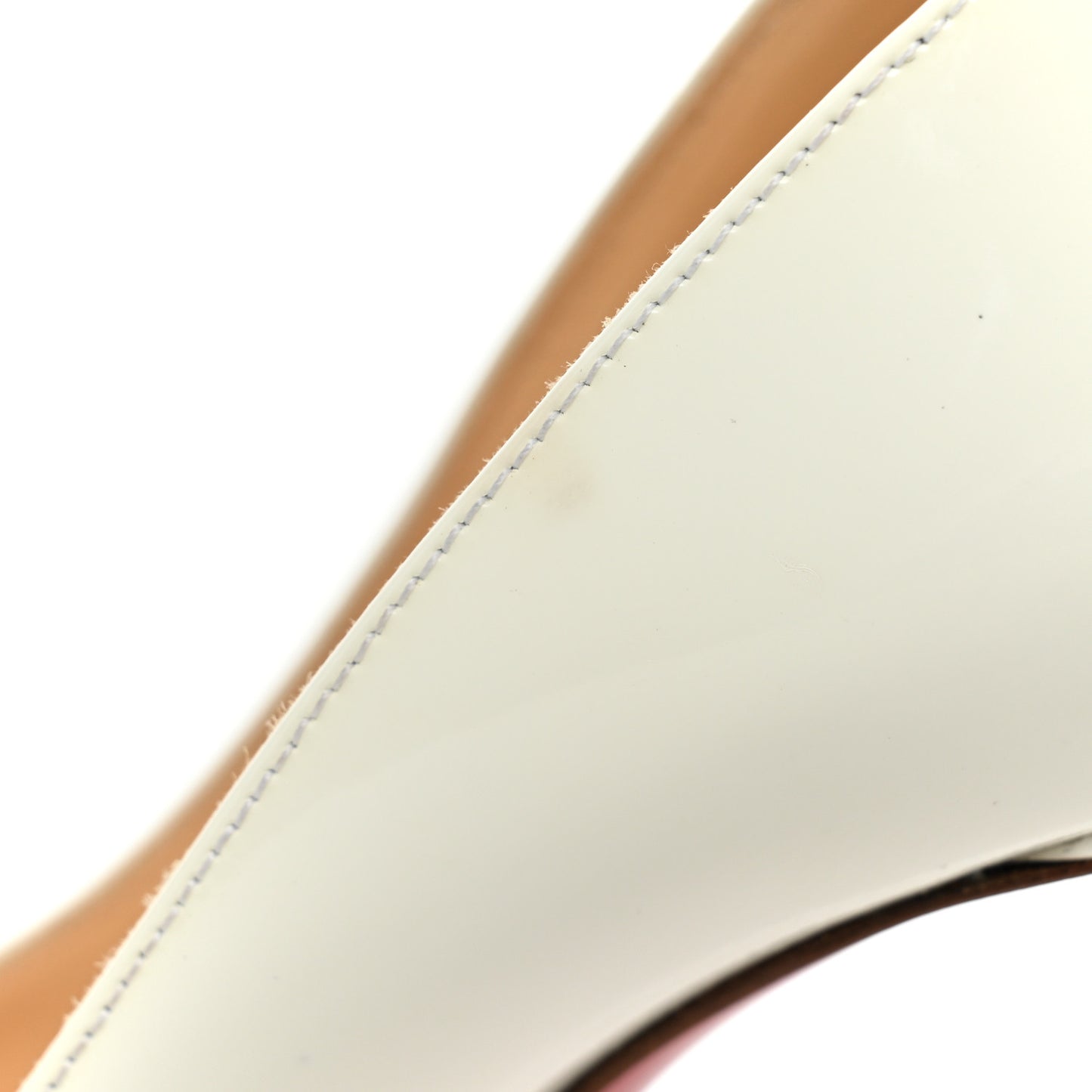 Patent Pigalle Follies 100 Pumps 36.5 Snow